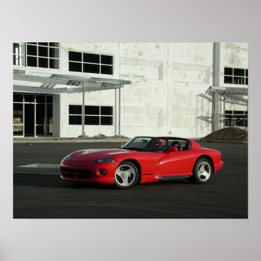 Poster Dodge Viper RT/10 (Devant)