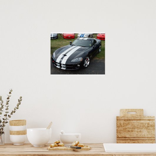Poster Dodge Viper SRT10 GTS (Cuisine)