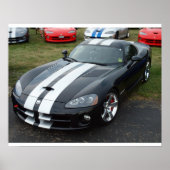 Poster Dodge Viper SRT10 GTS (Devant)