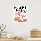 Poster Doe et Fawn Ma tante m'aime (Cuisine)