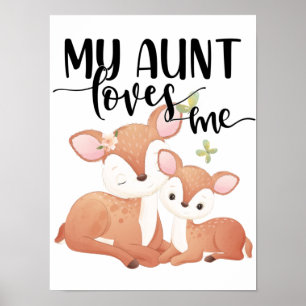 Poster Doe et Fawn Ma tante m'aime