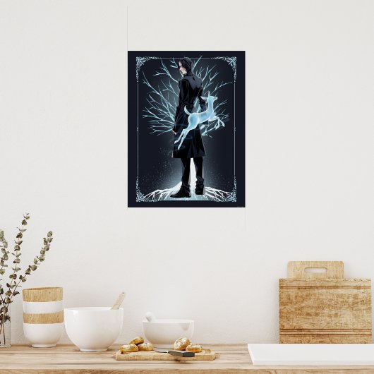 Poster Doe Patronus d'Anime Severus Snape (Cuisine)