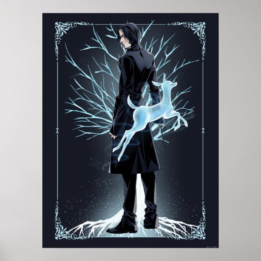 Poster Doe Patronus d'Anime Severus Snape (Devant)