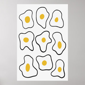 Poster d'oeufs