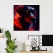 Poster Dog (Bureau à domicile)