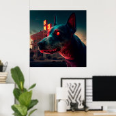 Poster Dog (Bureau à domicile)