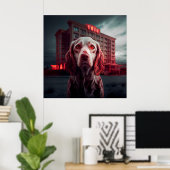 Poster Dog (Bureau à domicile)