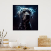 Poster Dog (Keuken)