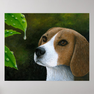 Poster Dog 116 Beagle