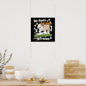 Poster Dog Ate My Homework - Apprendre le devis allemand (Cuisine)