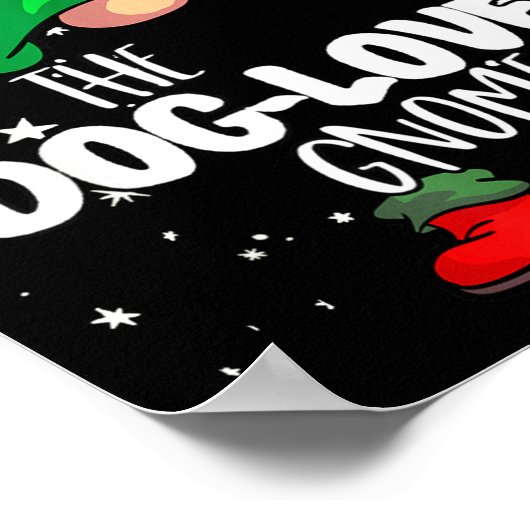 Poster Dog Lover Gnome Red Buffalo Plaid Matching Family  (Coin)