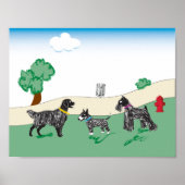 Poster Dog Park (Devant)