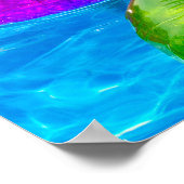 Poster Dog Pool Party (Coin)