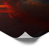 Poster Dog Red (Hoek)