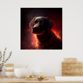 Poster Dog rouge (Cuisine)