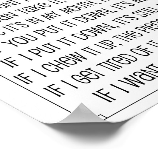 Poster Dog Rules (Hoek)