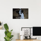 Poster dog, You know you love me. (Bureau à domicile)