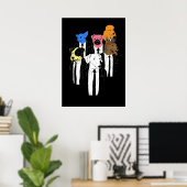 Poster Doges des réservistes (Bureau à domicile)