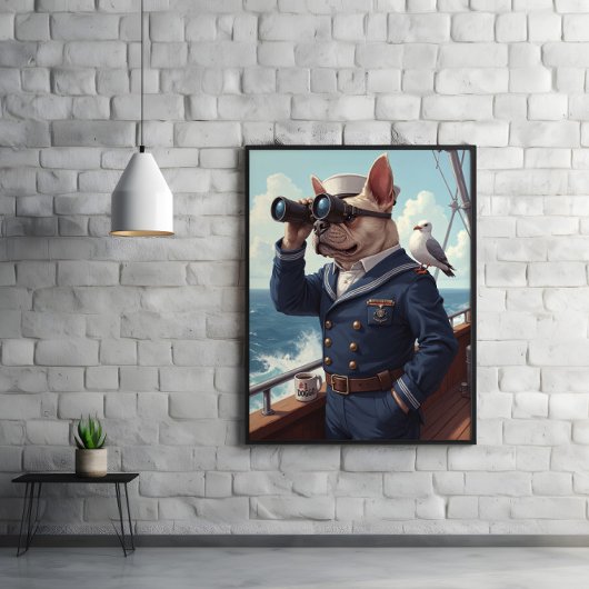 Poster Doggo De Devoir De Pont : Seadog En Veille