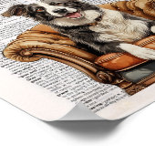 Poster Doggone la vie est un régal - la joie des chiens (Coin)