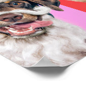 Poster Dogs and Cats with Santa Beard (Coin)