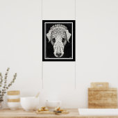 Poster "Dogs Head" vers 1920 par Julie de Graag (Cuisine)