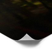 Poster Dogwoods et séquoias dans le parc national Yosemit (Coin)