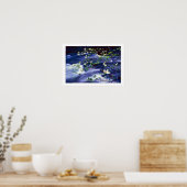 Poster Dogwoods sur Merced River Yosemite (Cuisine)