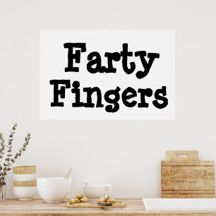 Poster Doigts farants