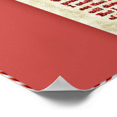 Poster d'oiseau rouge (Coin)