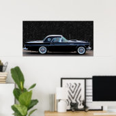 POSTER D'OISEAUX EN T 1957 (Bureau à domicile)