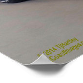 POSTER D'OISEAUX EN T 1965 (Coin)