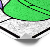 Poster d'oiseaux en verre (Coin)