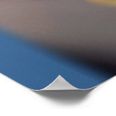 Poster d'oiseaux Macaw Parrot coloré (Coin)