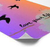 Poster d'oiseaux volants (Coin)