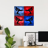 Poster Dojo (Bureau à domicile)