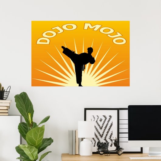 Poster Dojo Mojo (Bureau à domicile)