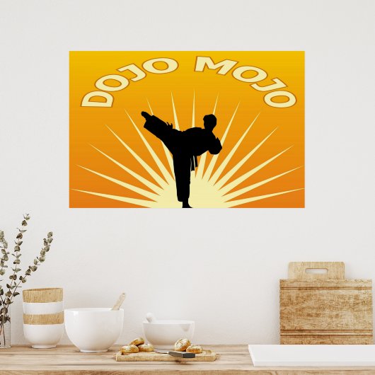 Poster Dojo Mojo (Cuisine)
