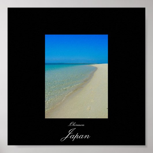 Poster d'Okinawa, Japon (Devant)