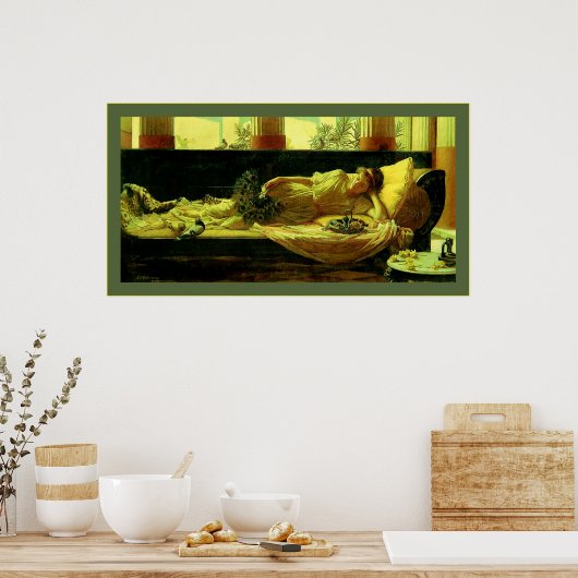 Poster Dolce Far Niente (Cuisine)