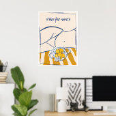 Poster "Dolce Far Niente" Collection d'été italien (Bureau à domicile)