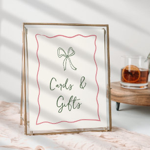 Poster Dolce Vita Carte de Fête des mariées italienne & S