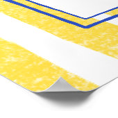 Poster Dolce vita Lemons Douche italienne bienvenue (Coin)