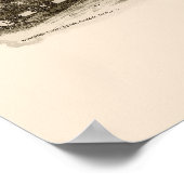 Poster Dolgeville, NY Carte panoramique - 1890 (Coin)