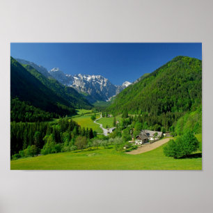 Poster Dolina Slovénie de Logarska