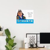 Poster Doljabi Doljanchi Dol coréen 1er anniversaire (Bureau à domicile)