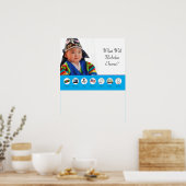 Poster Doljabi Doljanchi Dol coréen 1er anniversaire (Cuisine)