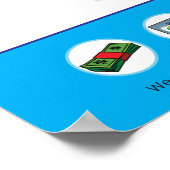 Poster Doljabi Doljanchi Dol coréen premier anniversaire (Coin)