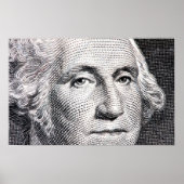Poster dollar de george washington (Devant)
