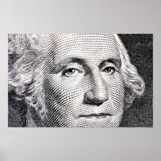 Poster dollar de george washington (Devant)